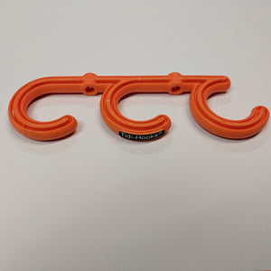 front image of tidi-hook, a triple hook safety product from temporary extension cords